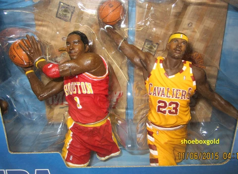 LEBRON JAMES & TRACY MCGRADY, Special Edition McFarlane NBA 2-Pack, NIB Cover