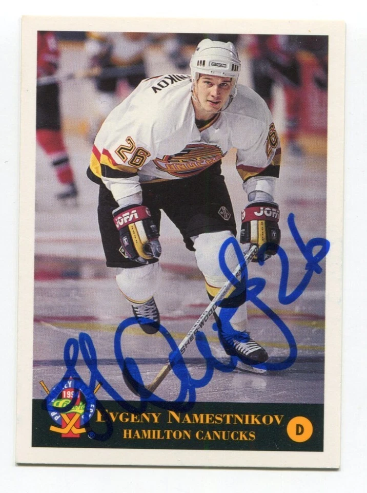 1994 Classic Pro Evgeny Namestnikov Signed Card Hockey NHL Autograph AUTO #153 - Image 1 of 2