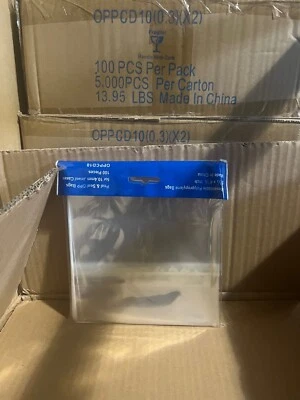 PAKRITE NEW TOP Quality OPP BAG FOR 10.4MM CD Jewel Case ,100 pcs/Bag, OPPCD10 FREE SHIP