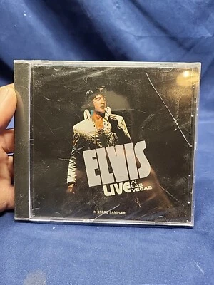 Elvis Presley "Live In Las Vegas" 2001 RCA Store  Promo Sampler CD-SEALED - Image 1 of 3
