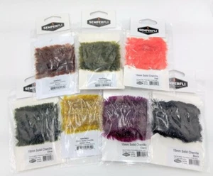 Semperfli 15mm Solid Chenille, Fly Tying Material - Bild 1 von 15
