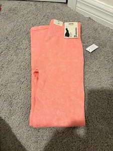 Legging de tiro alto sin límites hasta el tobillo coral sin costuras XS (0-2) - Imagen 1 de 4