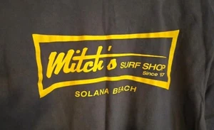 Mitch's Surf Shop SOLANA Beach California San Diego T Shirt S 17" - Picture 1 of 6