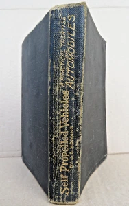 Libro de colección JE HOMANS Vehículos autopropulsados Teoría Construcción Automóviles - Imagen 1 de 24