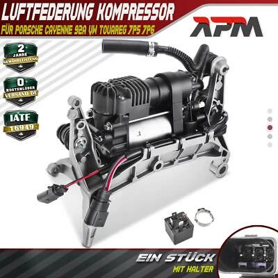 Kompressor Luftfederung für Porsche Cayenne 92A VW Touareg 7P5 7P6 2011-2017