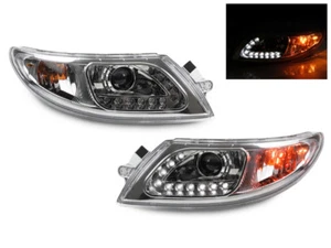 LED Strip Projector Headlight For 02-19 International 4100 4200 4300 4400 Truck - Picture 1 of 9