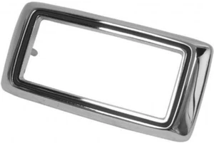 MARKER LAMP BEZEL FRONT-REAR 1969 MUSTANG COUGAR PAIR - Picture 1 of 1