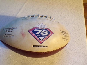 NY GIANTS 75 1925 - 1999 EDICIÓN LIMITADA 1/750 FÚTBOL AMERICANO - Imagen 1 de 5