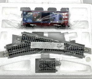 Hawthorne Bachman 0n30 Train Wonder & Inspiration Box Car & Tracks 79660 w/COA - Picture 1 of 10