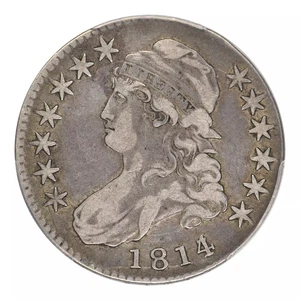 1814/3 Capped Bust Half Dollar PCGS VF-20 Overton 101a CAC - Picture 1 of 4