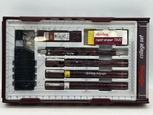 Rotring Isograph Tecnical Drawing .25/.35/.50 College Set - Picture 1 of 3