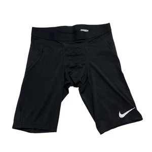 Nike Pro MLB Uomo Taglia L Nero Hyperstrong Baseball Sliding Pantaloncini a Compressione - Foto 1 di 7