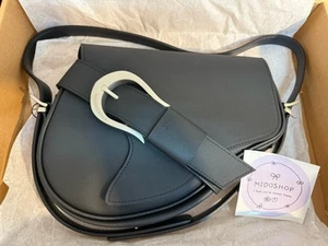 Bolso Funda IUGAMAKARAS Hebilla en H | Bandolera de Hombro de Cuero PU Coreano - Imagen 1 de 12