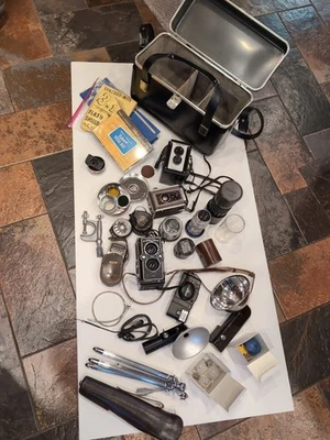 ENORME lente de cámara vintage Rollei Kodak Olympus Komura Kamerbau  Foto 1 de 4