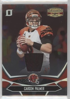 2008 Donruss Gridiron Gear O's Materials Jerseys /100 Carson Palmer #20 - Image 1 of 2