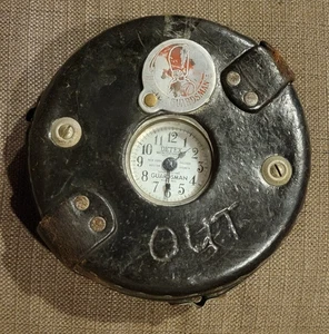 Vintage Detex Guardsman Clock with Leather Case - Picture 1 of 8