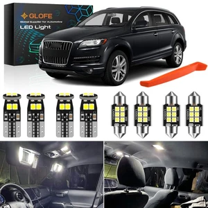 LED Interior Light Kit for AUDI Q7 2005-2015 White Light Bulb Upgrade Error Free - Picture 1 of 7