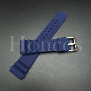 Correa de reloj de goma azul/D con correa de silicona suave de 20 22 mm para Tudor Black Bay - Imagen 1 de 4