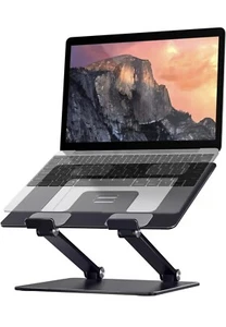 Regulowany aluminiowy ergonomiczny uchwyt na laptopa 10"-17" - Zdjęcie 1 z 7