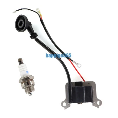 Zündspule & Zündkerze passend für Florabest FBK 4 B2 4in1 Motorsense
