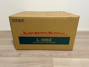 LUXMAN Integrated Amplifier L-509Z WhiteSilver AC 100V From Japan - Picture 1 of 2