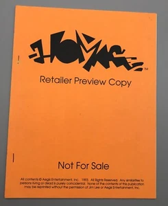 *RARE* Homage Retailer Preview 1993 Gen 13 #2 Sketches Jim Lee Aegis *UNIQUE* - Picture 1 of 6