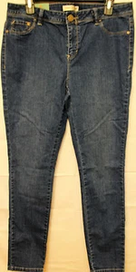 Jeans Jeggings Womens Route 66 Classic Fit Dark Wash Denim Size 10 New NWT - Picture 1 of 2