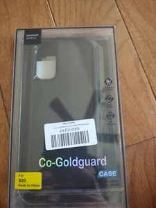 Samsung Galaxy S20 Black Phone Case - Picture 1 of 2