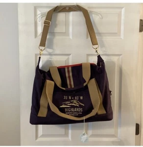 Navy Highlands Duffle SPARTINA449 DAUFUSKIE ISLAND SOUTHCAROLINA BRAND NEW - Picture 1 of 14