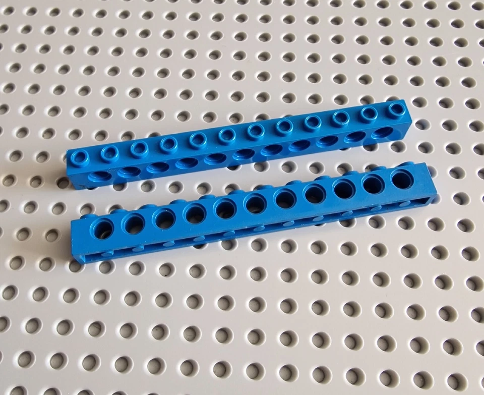 LEGO Technic Lochbalken Lochstein 1x12 Blau Blue Technic Brick 3895 A052 - Bild 1 von 1