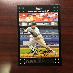 2007 Topps #19 Alfredo Amezaga Florida Marlins - Picture 1 of 2