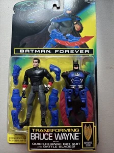 Batman Forever 1995 Kenner Transforming Bruce Wayne w/ Quick Change Bat Suit - Picture 1 of 2