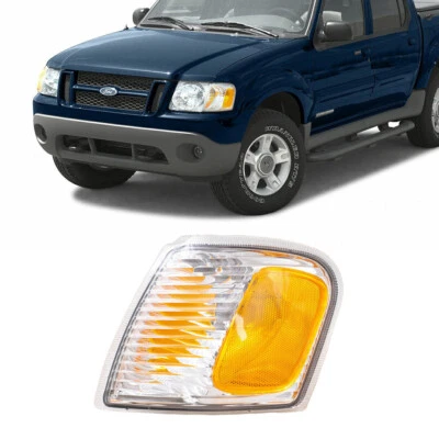 For 01-05 Ford Explorer Sport Trac 1L5Z13201AA Parking Corner Light Driver Side Foto 1 de 4