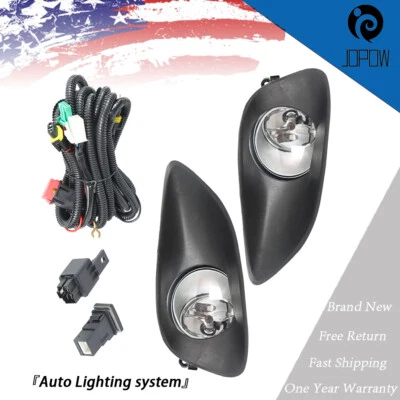 Conjunto de faros antiniebla para parachoques delantero luz de circulación diurna para Toyota Yaris 07-11 Foto 1 de 4