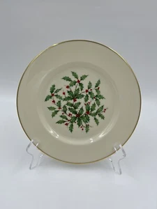 Elegant Lenox Holiday Presidential 8 3/8" Salad / Side Plate - Picture 1 of 3
