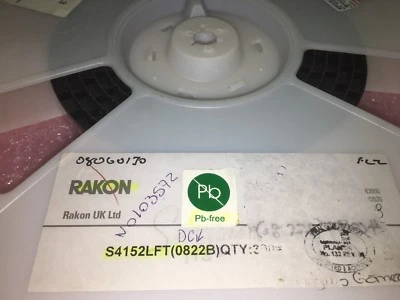 (1 PIEZA) S4152LFT, RAKON, VCXO, montaje en superficie, 98,304 Mhz, LVCMOS, ROHS Foto 1 de 2