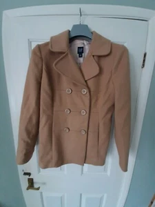 Gap Woollen Jacket UK Medium Beige - Picture 1 of 2