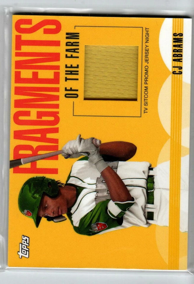 2020 Topps Pro Debut Fragments of the Farm Relics #FFON CJ Abrams (ref 138819) - Image 1 of 1