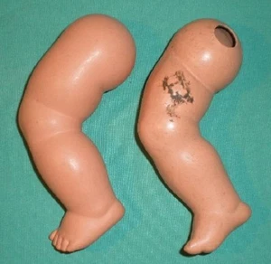 Patas de muñeca bebé tortulon vintage, tamaño de muñeca 31 cm, pellizcos, tortuga - Imagen 1 de 1