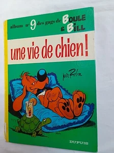 BD Album Tome 9 Boule et Bill une vie de chien EO de 1973 TBE- rare - Picture 1 of 11
