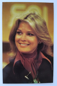 Candice Bergen Photo Postcard Murphy Brown TV Actress Star Unused Chrome 1979