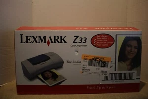 Lexmark Z33 Photo Color JetPrinter New in Open Box, Never Used - Picture 1 of 5