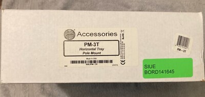 RDL PM-3T Black Pole Mount Tray- NEW UNOPENED...