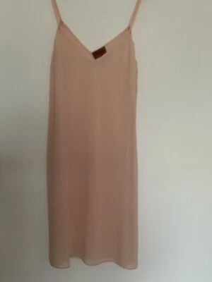 全新 Missoni 女式吊带背心 91% 丝绸 9% 弹性素,44 码,Col.Pink 意大利制造。 — 第 1/4 张图片