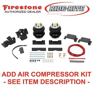 Firestone 2598 Ride Rite Rear Air Springs Bags for 14-23 Dodge Ram 2500