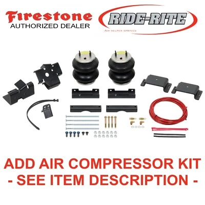 Bolsas de resortes neumáticos traseros Firestone 2598 Ride Rite para Dodge Ram 2500 14-25 Foto 1 de 4