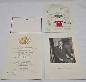 President Bill Clinton Inaguration Ceremonies William Jefferson Collection. RARE - Picture 1 of 7
