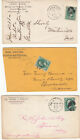 Indianapolis Indiana ~ 3 Stamped Envelopes ~ Scott # 214 ~ C. - 1887