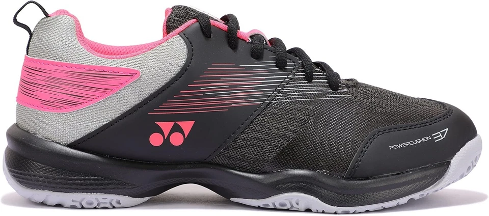Yonex Power Cushion SHB 37 Badminton Shoes Indoor Surface (SHB37EX) - Black/Pink - image 1 of 1