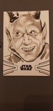 Star Wars Topps Skywalker Saga Sketch Card Neil Camera Labria Cantina Alien